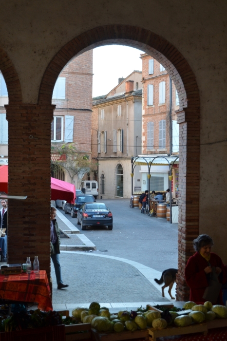 Vue entrée arcades